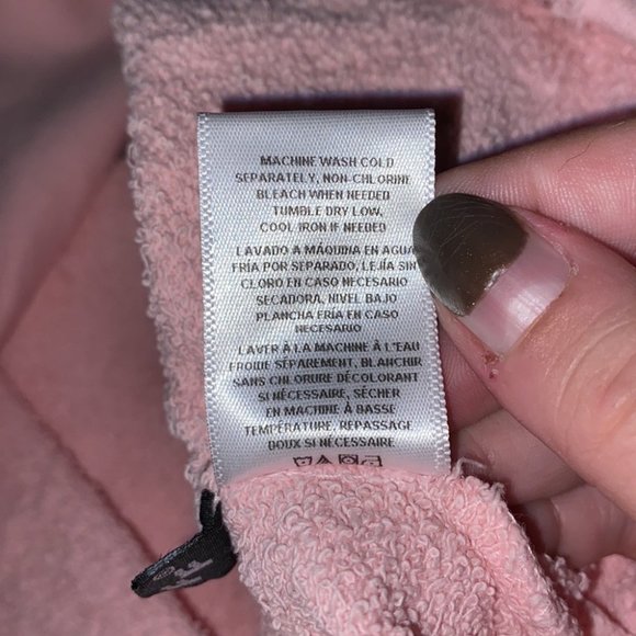 🌷 Joe’s Jean Collection Baby Pink Miaya Lace-up Sleeve Sweatshirt Size XS - Picture 11 of 13